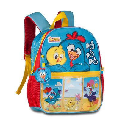 Imagem de Kit Galinha Pintadinha Mochila e Lancheira Térmica Infantil