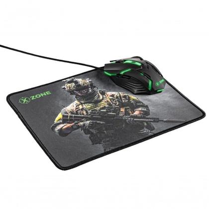 Kit Gamer 2 Em 1 Mouse E Mousepad Xzone - Gtc-03 Combo Gtc-03 Na 2