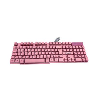 Imagem de Kit Gamer Evolut EG-53 Teclado, Mouse, Headset Rosa