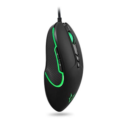 Imagem de Kit Gamer Husky Gaming Snow - Teclado Mecânico RGB, Switch Outemu Blue + Mouse, 7 Botões, 10.000 DPI, Preto - HGME002