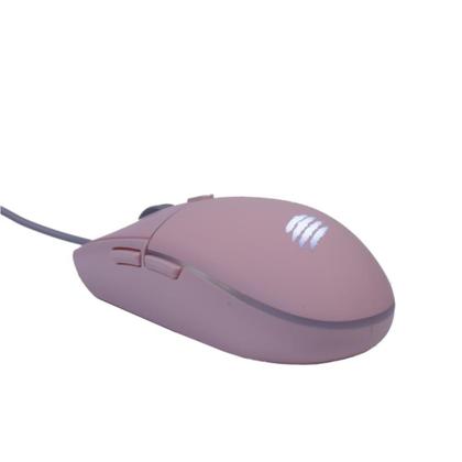 Imagem de Kit Gamer Mouse LED + Mousepad, 320x240mm, Rosa - MC104 OEX