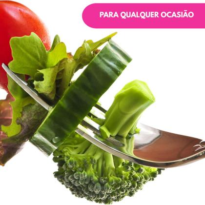 Imagem de Kit Garfo Refeição Mesa Jogo Aço Inox Premium Talher Cozinha Restaurante Bar Buffet Churrasco