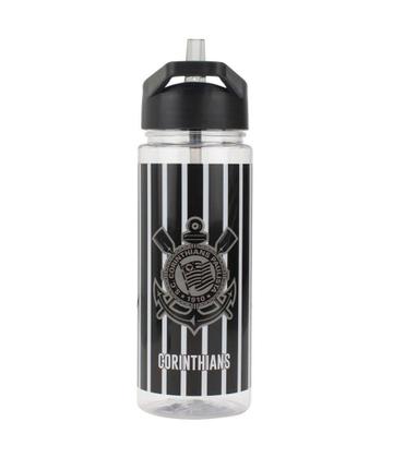 Imagem de Kit Garrafa 450ml e Mochila Saco Corinthians Oficial Presente Escolar Torcedor - Mileno
