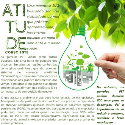 Imagem de KIT Garrafa Térmica Arell Straw Flask 532ml com Saquinho Algodão