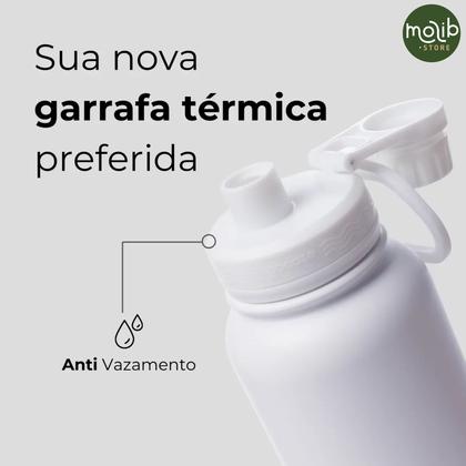 Imagem de KIT Garrafa Térmica Gocase Original Premium Estampas 650ml com saquinho protetor