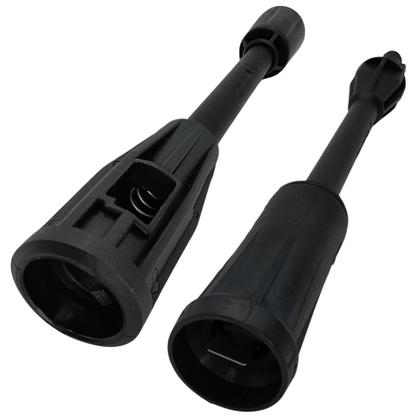 Imagem de Kit Gatilho com Baioneta Bico Leque e Mangueira Nylon 3m Compatível com Lavajato Tekna HLX16001V