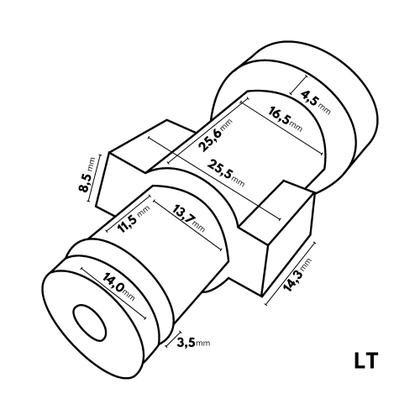 Imagem de Kit Gatilho com Baioneta Bico Leque e Mangueira Nylon 3m Compatível com Lavajato Tekna HLX16001V