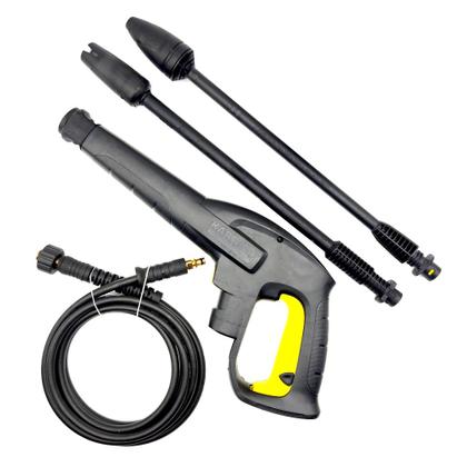 Imagem de Kit Gatilho com Bicos e Mangueira 3M para Lavajato Karcher K2 Power