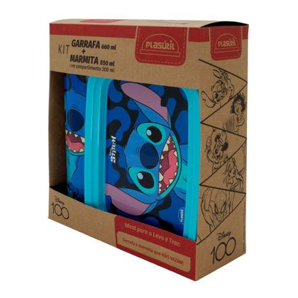 Imagem de Kit Geek Presente Garrafa 660ml e Pote Marmita Hermética 850ml