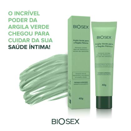 Imagem de Kit Gel Lubrificante Dermosex Argila Verde Hidratante Pelvic