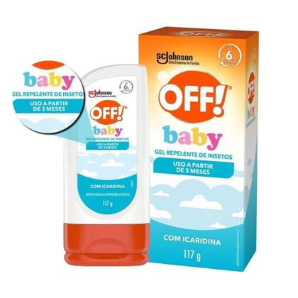 Imagem de Kit Gel Repelente de Insetos Johnson Off! Baby Com 2 117g