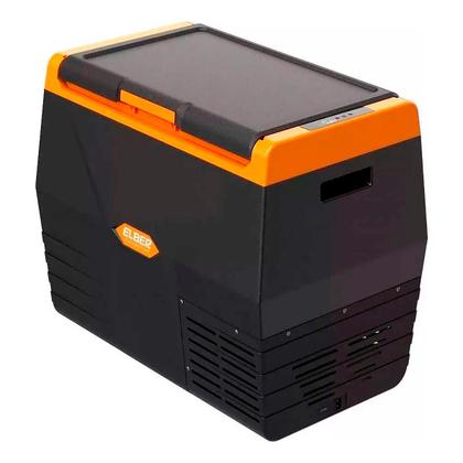 Imagem de Kit Geladeira Portátil 12/24V 18L ou 35L + Conversor 12V 8A p/ Caminhão, Viagens e Camping - Elber