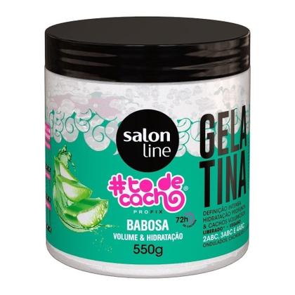 Imagem de Kit Gelatina Babosa + Gelatina Óleo de Rícino todecacho Salon Line