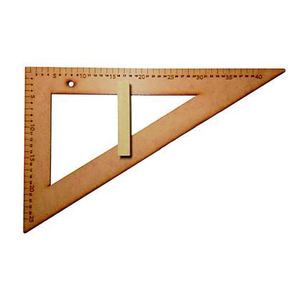 Kit Geométrico do Professor Mdf Com Régua 1 Metro 1 Compasso Para Quadro Branco 40 cm e Esquadro 30º/60º Graus - Souza Imagem de Kit Geométrico do Professor Mdf Com Régua 1 Metro 1 Compasso Para Quadro Branco 40 cm e Esquadro 30º/60º Graus