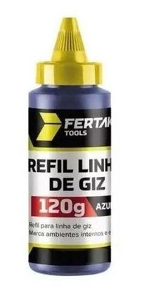 Imagem de Kit Giz De Linha 15m Marcação Com Refil + Nível P/ Gesseiro - Fertak