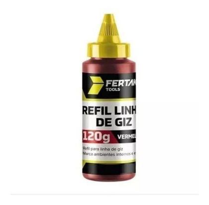 Imagem de Kit Giz De Linha 15m Marcação Com Refil + Nível P/ Gesseiro - Fertak