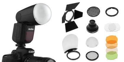 Imagem de Kit Godox AK-R1 para Flash Cabeça Redonda "Round Head" V1, H200R e AD200