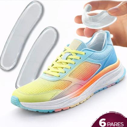 Imagem de Kit Gold Sports Protetor De Gel Para Calcanhar / Tendão - 6 Pares