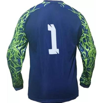 Imagem de Kit Goleiro Camisa Napoli Kanga + Calça TRB + Luva Penalty