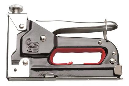 Imagem de Kit Grampeador Tapeceiro Manual Profissional c/ Grampos