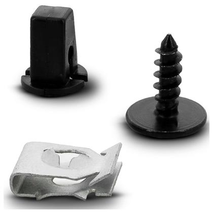 Imagem de Kit Grampo Presilha Parabarro Dianteiro Fox 2004 2005 2006 2007 2008 2009 2010 2011 2012 2013 2014 26PCS