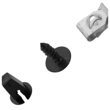 Imagem de Kit Grampo Presilha Parabarro Dianteiro Fox 2004 2005 2006 2007 2008 2009 2010 2011 2012 2013 2014 26PCS