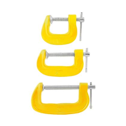 Imagem de Kit Grampos Sargento Morsa 3 peças Tipo C - Tools