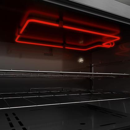 Imagem de Kit Gran Cheff Fischer Fogão de Piso 5B TC e Coifa 90 cm