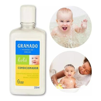 Imagem de Kit Granado Bebê Hora Do Banho 8 Peças Com Sabonete Liquido