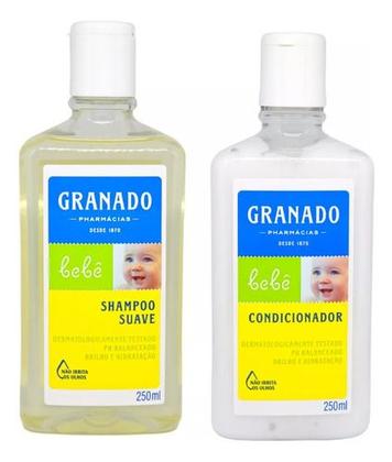 Imagem de Kit Granado Bebê Hora Do Banho 8 Peças Com Sabonete Liquido