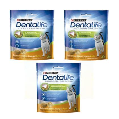 Imagem de KIT Granulado Ipet Woods e 3 Petiscos Purina Dentalife 40g