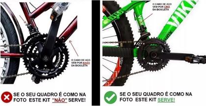 Imagem de Kit Grupo Shimano Tourney 21v Freios Disco Bicicleta 29 E 26