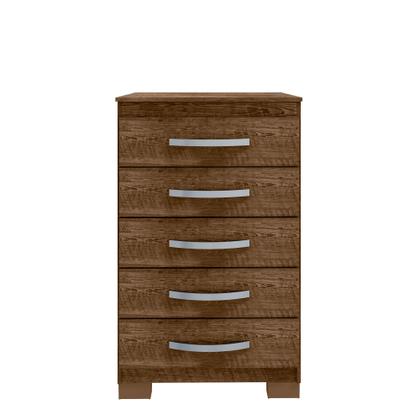 Imagem de Kit Guarda Roupa Casal Modena 6 Portas 2 Gavetas Com Espelho, Cômoda 5 Gavetas e Multiuso Egito Malbec - Combo Stock