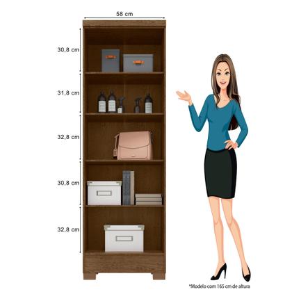 Imagem de Kit Guarda Roupa Casal Modena 6 Portas 2 Gavetas Com Espelho, Cômoda 5 Gavetas e Multiuso Egito Malbec - Combo Stock