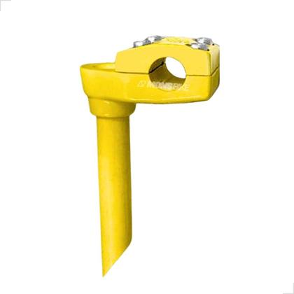 Imagem de Kit Guidão Bike Tipo Poti + Mesinha Suporte + Manoplas Cores