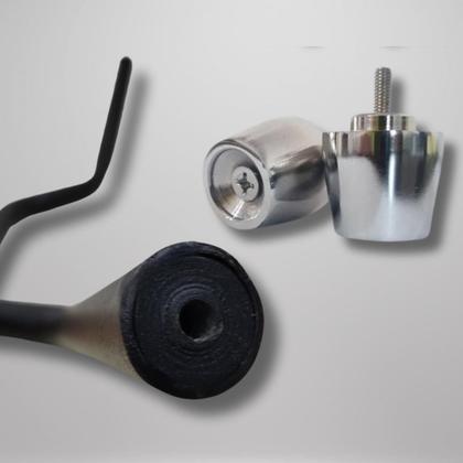 Imagem de Kit Guidão Falcon 2000/2007 Com Pesinho Pcx Manopla Pcx Peça Aço Motocicletas Serve Na Bros Todos Os Anos