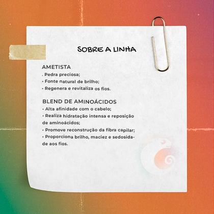 Imagem de Kit Haskell Ametista Shampoo Cond Máscara E Fluido 300ml