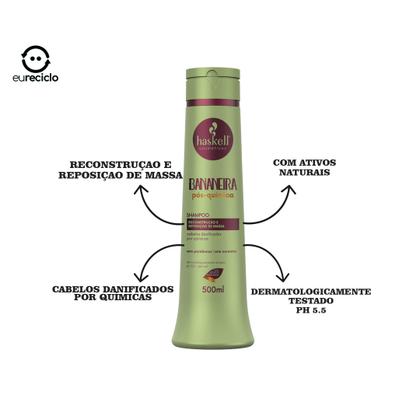 Imagem de Kit Haskell Bananeira 500ml Completo Mimo