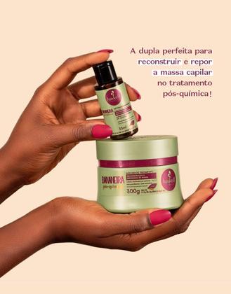 Imagem de Kit Haskell Bananeira Repositor de Massa 300ml +mini máscara