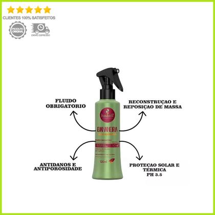 Imagem de Kit Haskell Bananeira Repositor de Massa 300ml +mini máscara