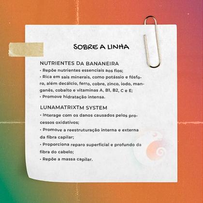 Imagem de Kit Haskell Bananeira Shampoo Cond Máscara 300ml