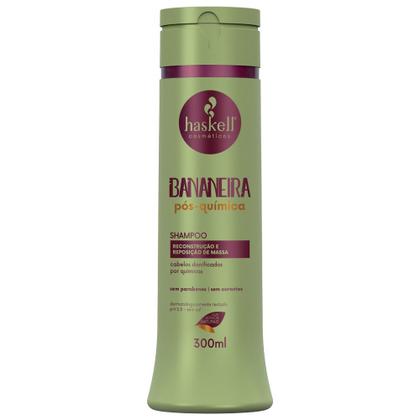 Kit Haskell Bananeira Shampoo Condicionador Mascara 250g Imagem de Kit Haskell Bananeira Shampoo Condicionador Mascara 250g