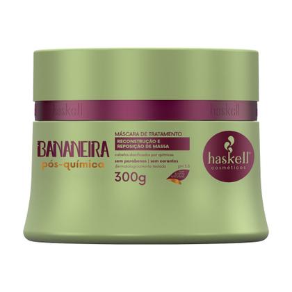 Kit Haskell Bananeira Shampoo Condicionador Mascara 250g Imagem de Kit Haskell Bananeira Shampoo Condicionador Mascara 250g