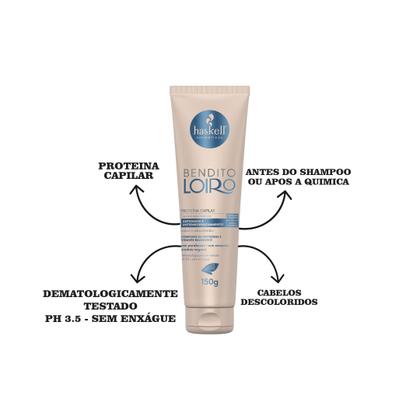 Imagem de Kit Haskell Bendito Loiro Completo 300ml Mimo