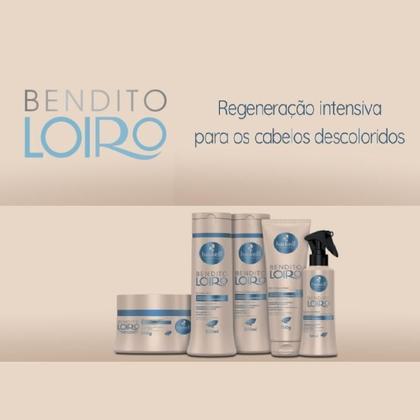 Imagem de Kit Haskell Bendito Loiro Shampoo 500ML 1 Condicionador 500ML 1 Mascara 500ML
