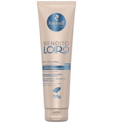 Imagem de Kit Haskell Bendito Loiro Shampoo Cond 500 Proteina 150