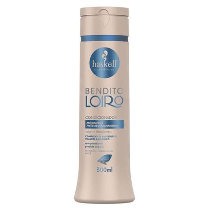 Imagem de Kit Haskell Bendito Loiro Shampoo Condic e Máscara 300g/ml