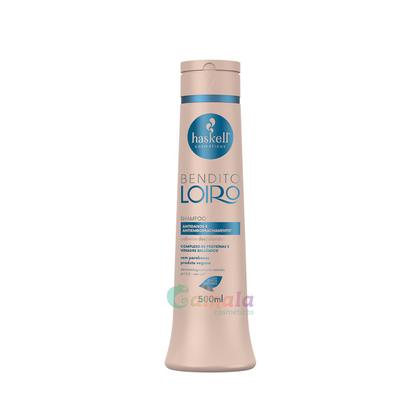 Imagem de Kit Haskell Bendito Loiro Shampoo Condicionador 500ml