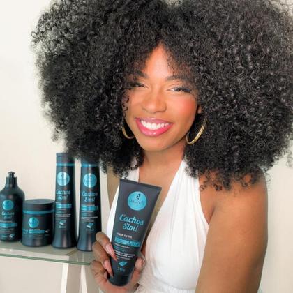 Imagem de Kit Haskell Cachos Sim Completo 4 Itens 300ml/g