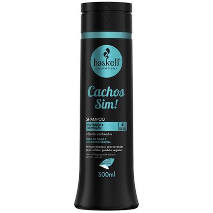 Imagem de Kit Haskell Cachos Sim Sh Cond Masc e Leave 300gr
